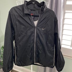 Nike Black Windbreaker